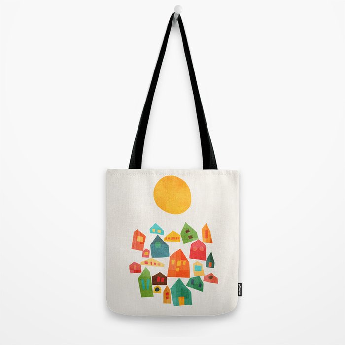Looking at the same sun Tote Bag Gallery Image 2