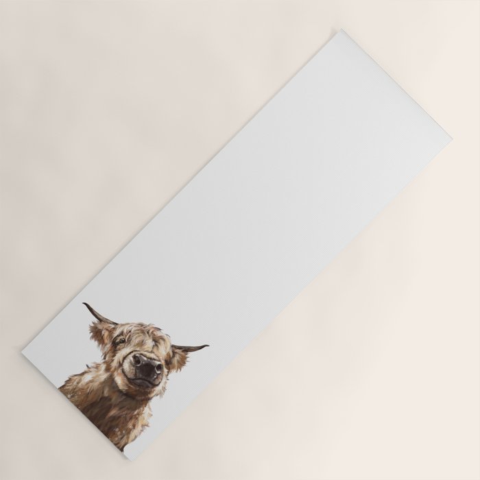 Highland Cow Yoga Mat Gallery Image 1