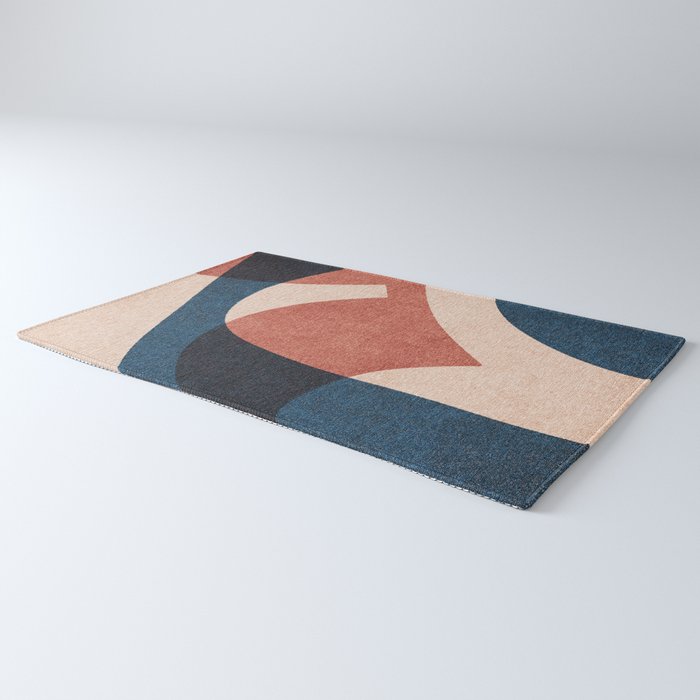 ABSTRACT ALPHABET / Gothic F Rug Gallery Image 3