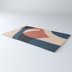 ABSTRACT ALPHABET / Gothic F Rug Gallery Image 3