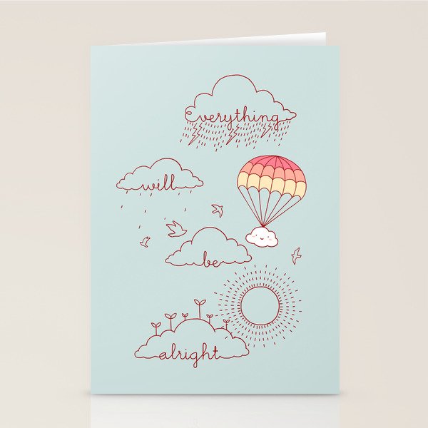Everything will be alright Stationery Card Gallery Image 1