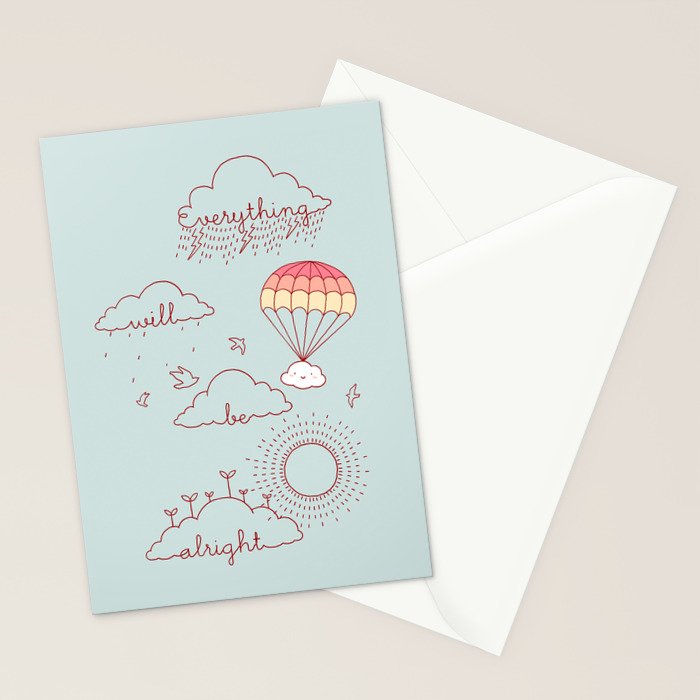 Everything will be alright Stationery Card Gallery Image 2