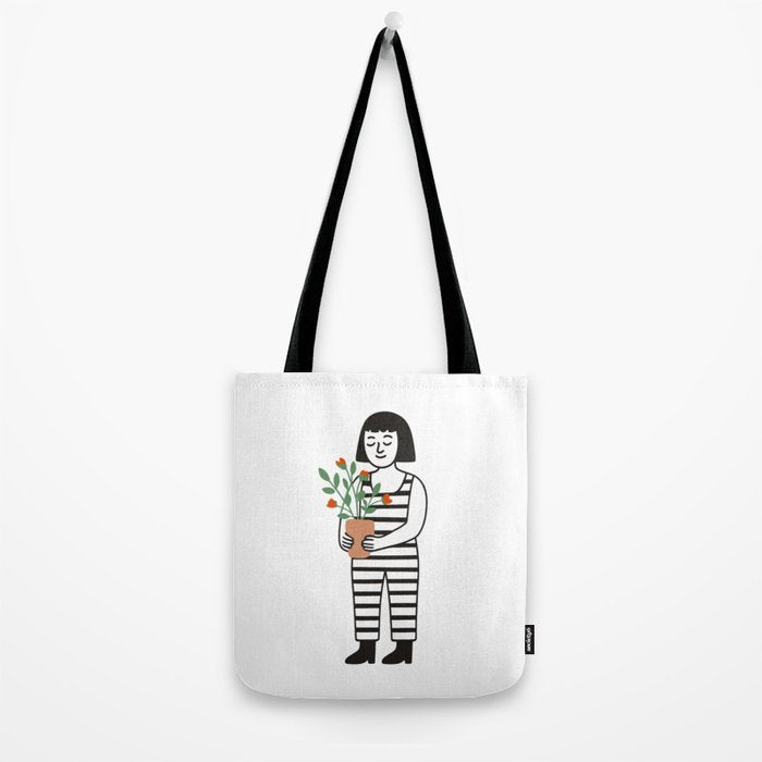 Nurture in Bloom Tote Bag Gallery Image 2
