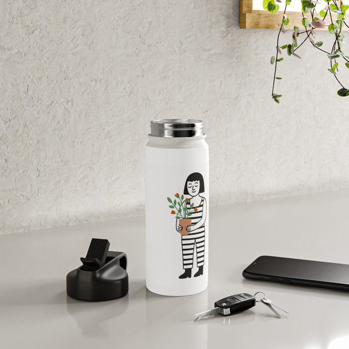 Nurture in Bloom Water Bottle Gallery Image 4
