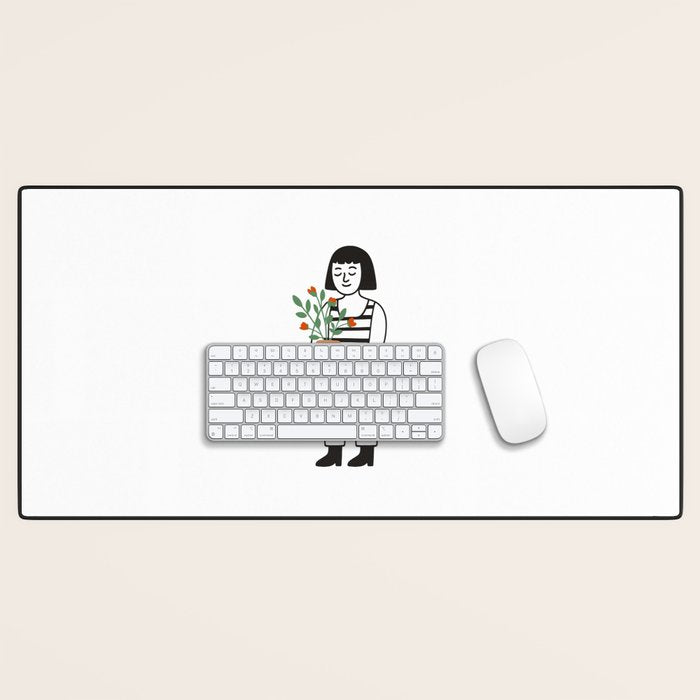 Nurture in Bloom Desk Mat Gallery Image 1