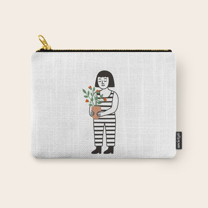Nurture in Bloom Carry All Pouch Gallery Image 1