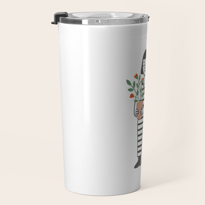 Nurture in Bloom Travel Mug Gallery Image 3