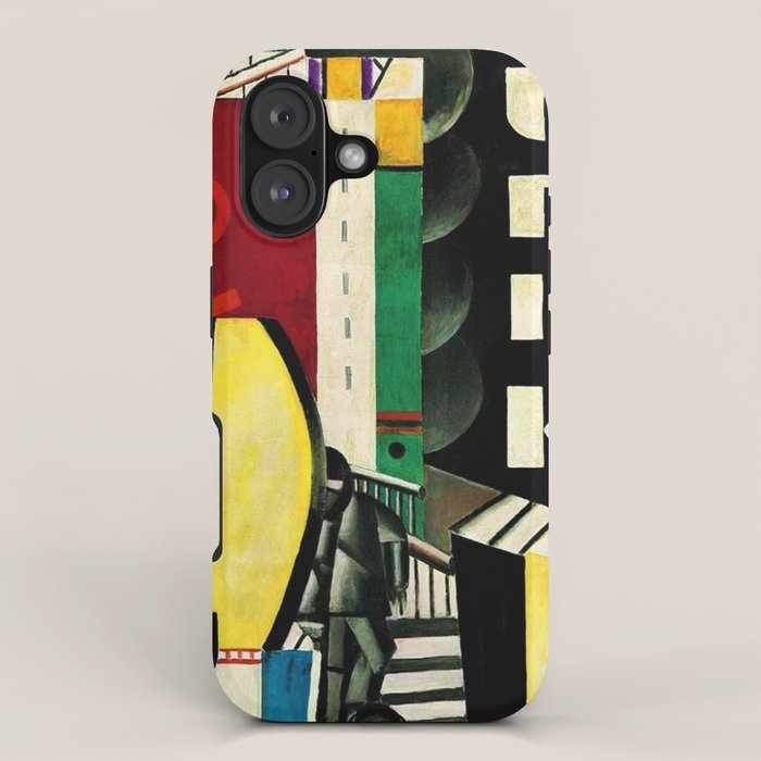 The City - La Ville by by Fernand Léger iPhone Case Gallery Image 1