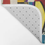 The City - La Ville by by Fernand Léger Bath Mat Gallery Image 2
