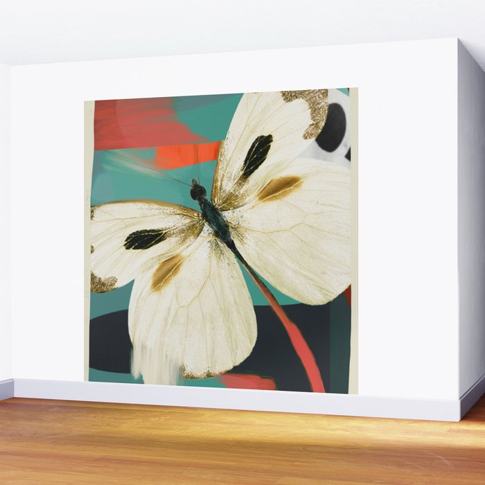 Butterfly Wall Mural Gallery Image 2