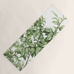 Botanic greenery Yoga Mat Gallery Image 1