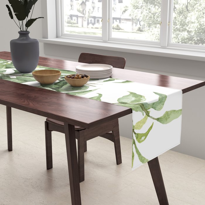 Botanic greenery Table Runner Gallery Image 2