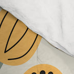 Climbing Flowers in Yellow and Green  Comforter Gallery Image 4