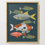 Pond Fishes Serving Tray Gallery Image 1