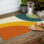 Geometric minimalism  6 Outdoor Rug Gallery Image 2