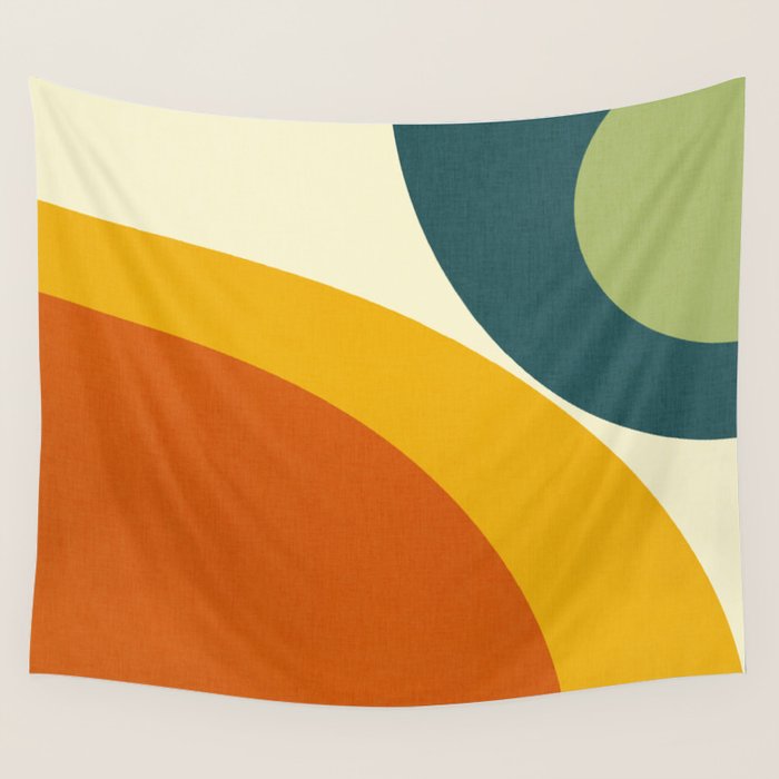 Geometric minimalism  6 Wall Tapestry Gallery Image 1
