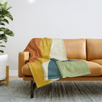 Geometric minimalism  6 Throw Blanket Gallery Image 1