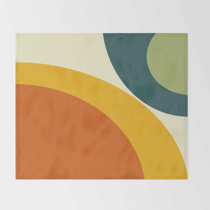 Geometric minimalism  6 Throw Blanket Gallery Image 2