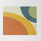 Geometric minimalism  6 Throw Blanket Gallery Image 2