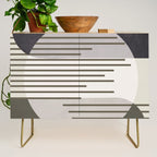 Abstract Geometric Art 50 Credenza Gallery Image 1