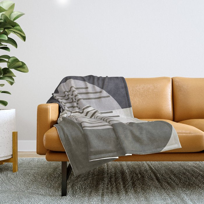 Abstract Geometric Art 50 Throw Blanket Gallery Image 1