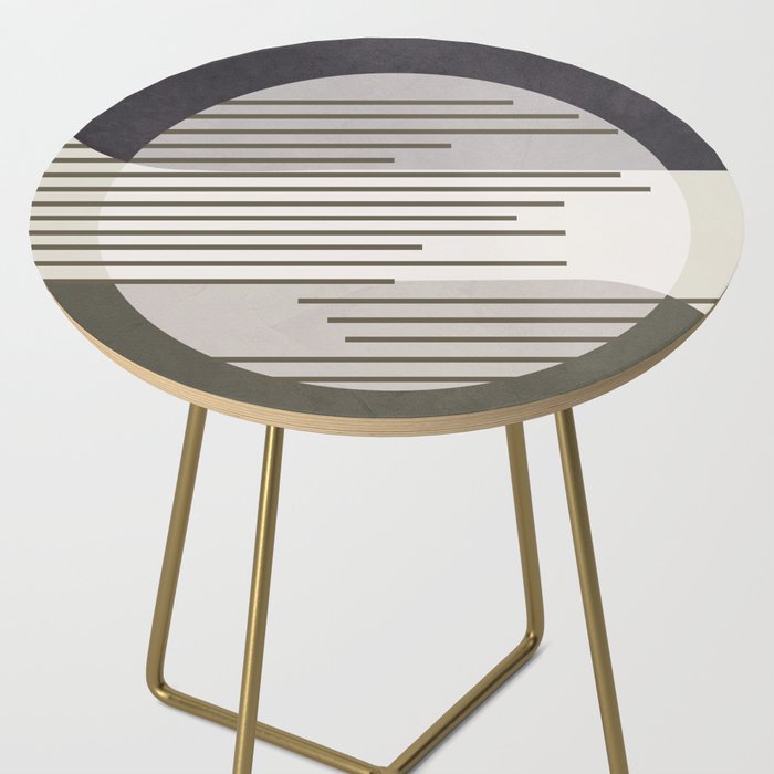 Abstract Geometric Art 50 Side Table Gallery Image 2