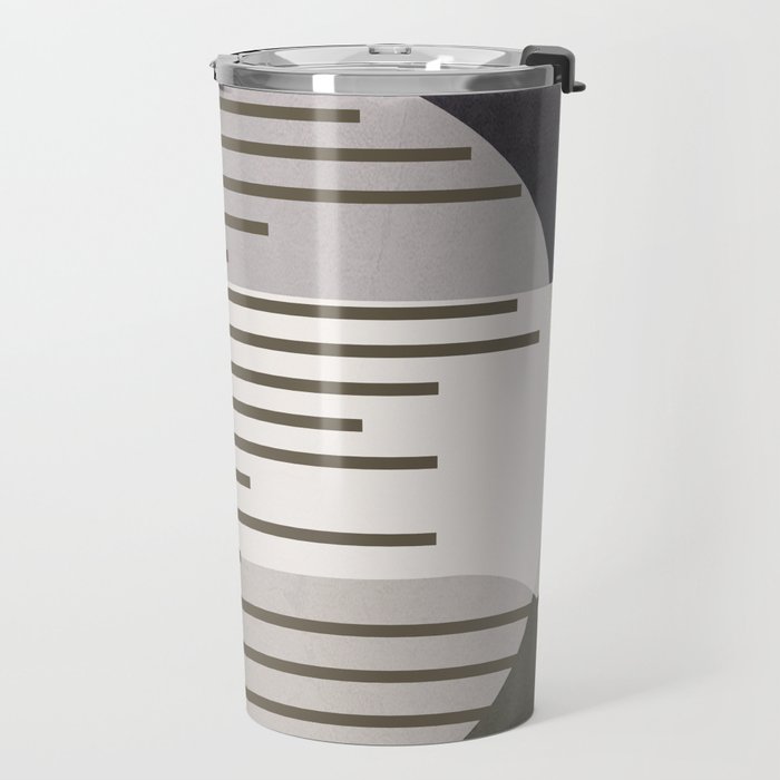 Abstract Geometric Art 50 Travel Mug Gallery Image 2