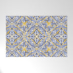 Tile wild leaves starry BY Welcome Mat Gallery Image 1
