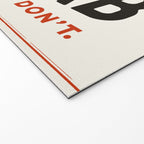 Please Do Not Disturb. Seriously Just Don't. Funny Office Welcome Mat Gallery Image 2