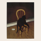 Black Cat on a Chair - Andrew L. von Wittkamp 1850-1875 Poster Gallery Image 4