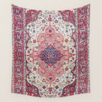 Bakhtiari West Central Persian Rug Print Wall Tapestry Gallery Image 4