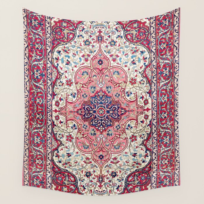 Bakhtiari West Central Persian Rug Print Wall Tapestry Gallery Image 4