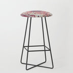 Bakhtiari West Central Persian Rug Print Stool Gallery Image 1
