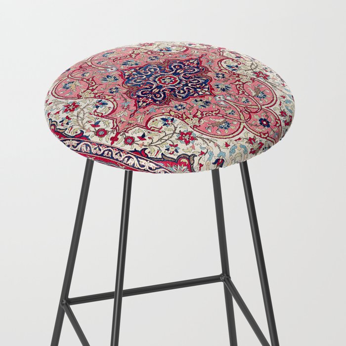 Bakhtiari West Central Persian Rug Print Stool Gallery Image 2