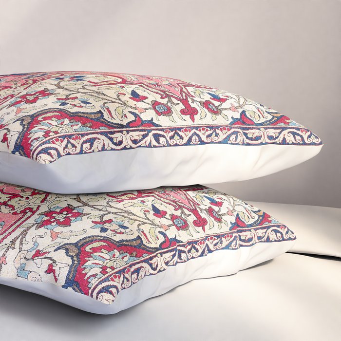 Bakhtiari West Central Persian Rug Print Pillow Sham Gallery Image 3