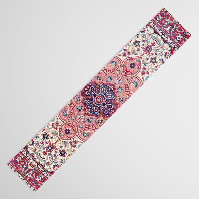 Bakhtiari West Central Persian Rug Print Table Runner Gallery Image 3