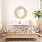 Bakhtiari West Central Persian Rug Print Duvet Cover Gallery Image 3