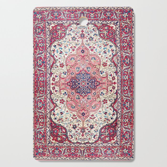 Bakhtiari West Central Persian Rug Print Cutting Board Gallery Image 1