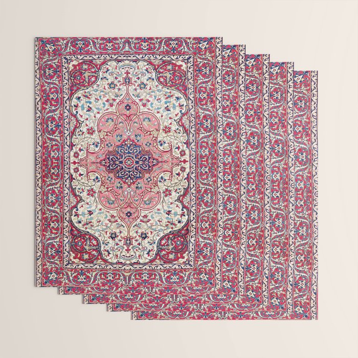 Bakhtiari West Central Persian Rug Print Wrapping Paper Gallery Image 3
