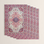 Bakhtiari West Central Persian Rug Print Wrapping Paper Gallery Image 3
