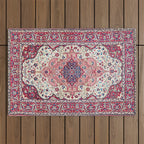 Bakhtiari West Central Persian Rug Print Outdoor Rug Gallery Image 1