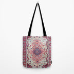 Bakhtiari West Central Persian Rug Print Tote Bag Gallery Image 2
