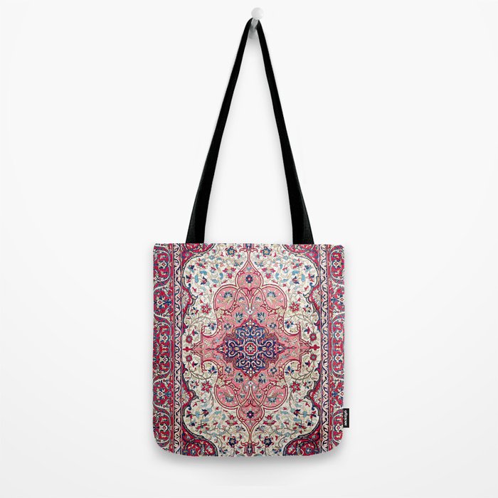 Bakhtiari West Central Persian Rug Print Tote Bag Gallery Image 2