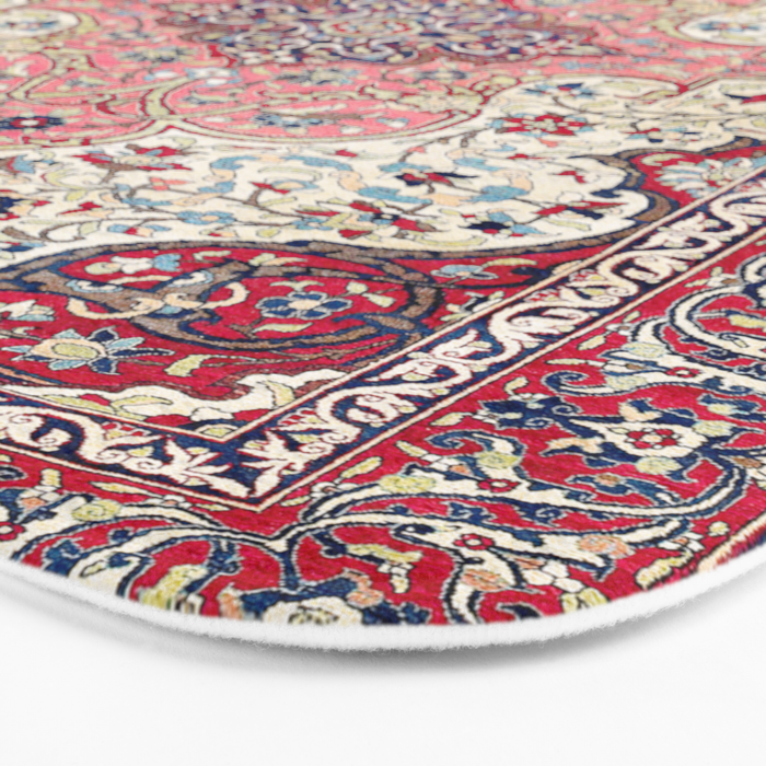 Bakhtiari West Central Persian Rug Print Bath Mat Gallery Image 3