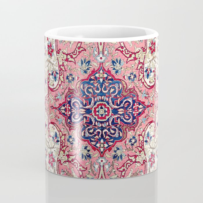 Bakhtiari West Central Persian Rug Print Coffee Mug Gallery Image 4