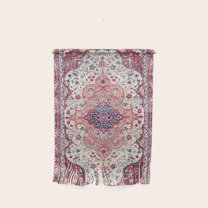 Bakhtiari West Central Persian Rug Print Wall Hanging Gallery Image 1
