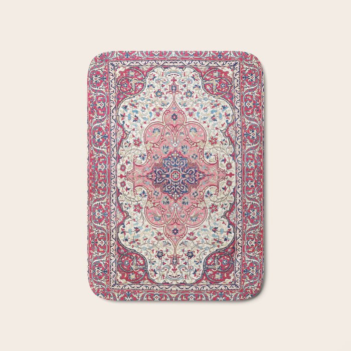 Bakhtiari West Central Persian Rug Print Bath Mat Gallery Image 1
