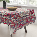 Bakhtiari West Central Persian Rug Print Tablecloth Gallery Image 3