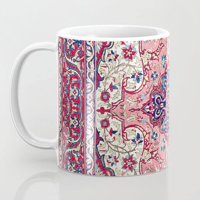 Bakhtiari West Central Persian Rug Print Coffee Mug Gallery Image 3
