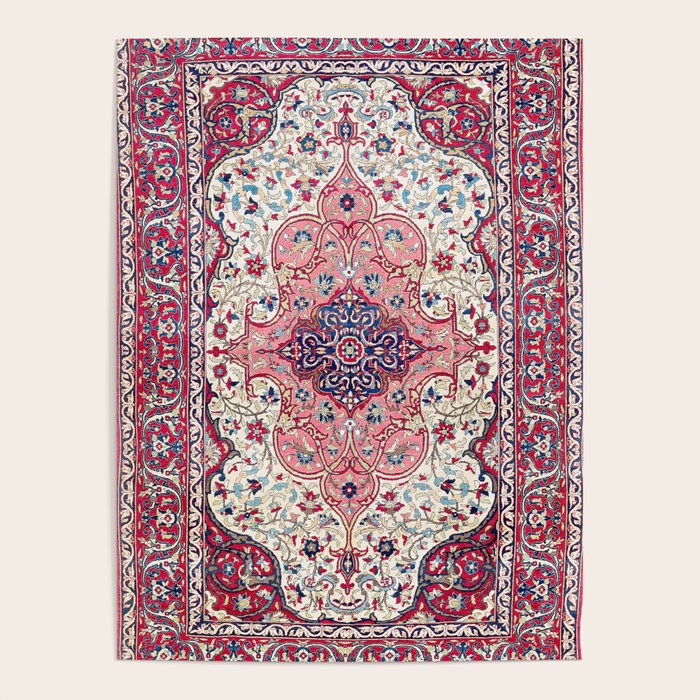 Bakhtiari West Central Persian Rug Print Poster Gallery Image 4